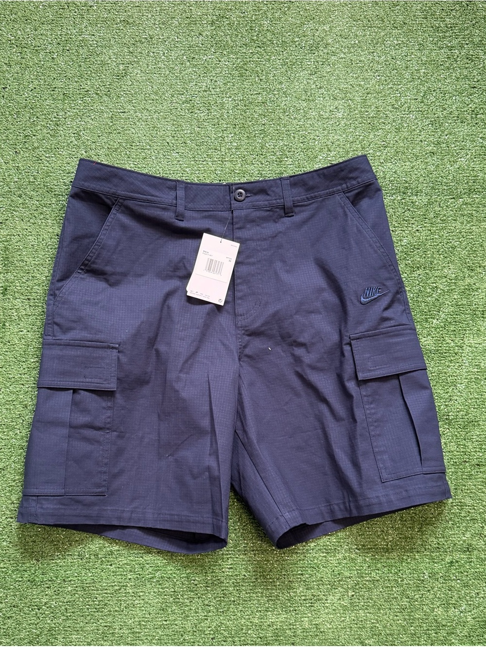 Nike Club Woven Cargo Shorts Mens 32 Black FN3517-451 Standard NWT